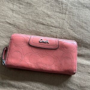 Coach Pink Wallet